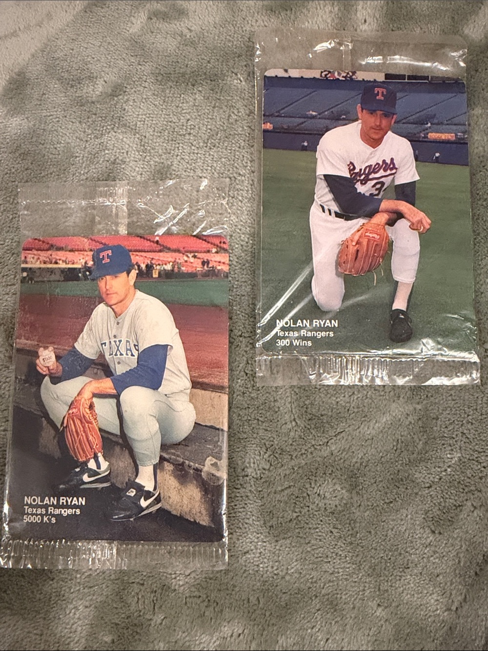 1991 Mother's Cookies Nolan Ryan 300 Wins Promotional Baseball Cards